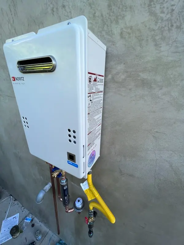 Tankless water heater installation for Muddy Creek homes